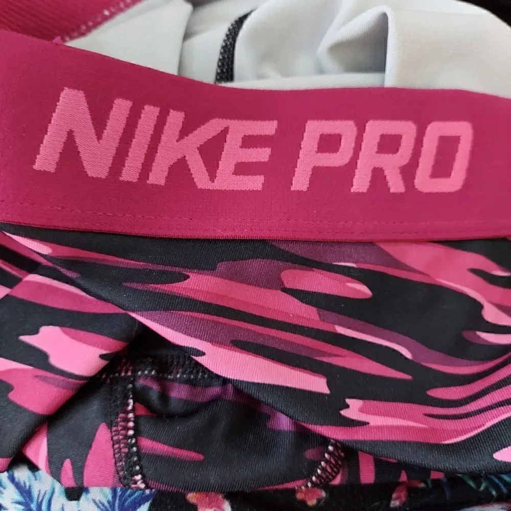 Nike Pro youth capris size L waist 27 inseam 20